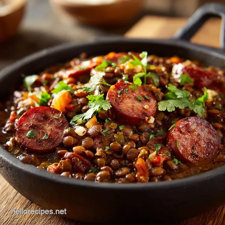 Recipes featuring Beans and Lentils: The Proper Pouch Sausage Ragout