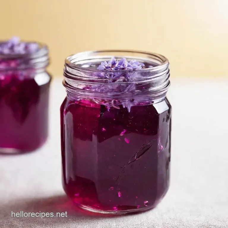 Lilac Dreams Homemade Lilac Jelly presentation