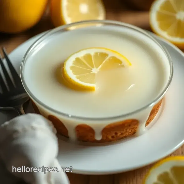 Luscious Lemon Glaze presentation