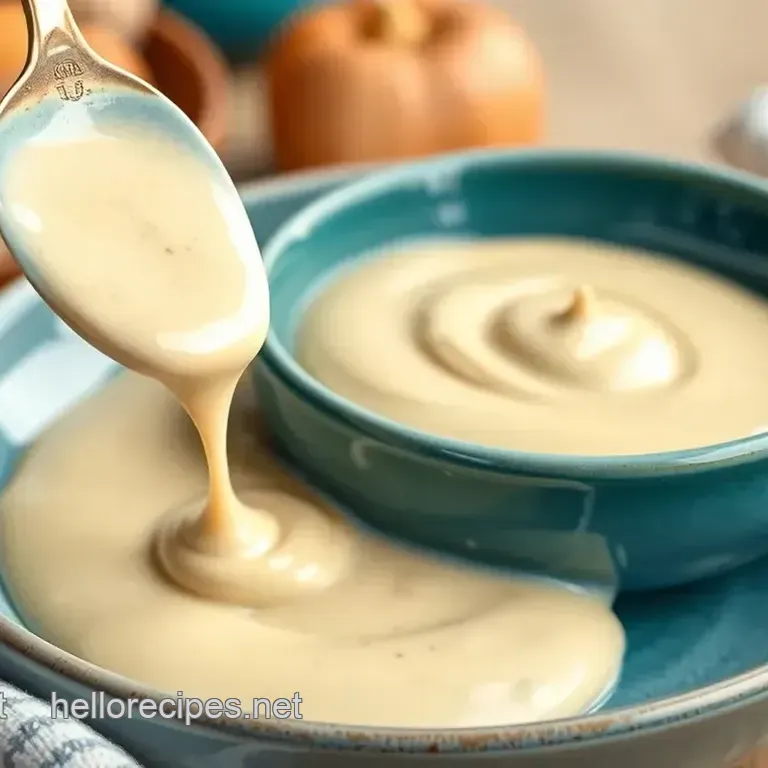 Quick and Creamy Sauce Base in Just 10 Minutes