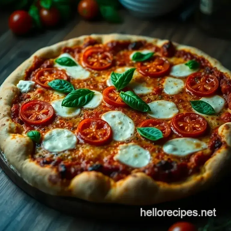Margherita Pizza: A Classic with a Chef&#039 s Secret presentation