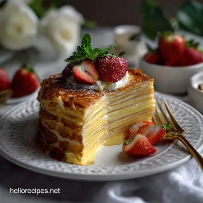 The Perfect Cake Mille Crepe: Twenty-Layer Recipe