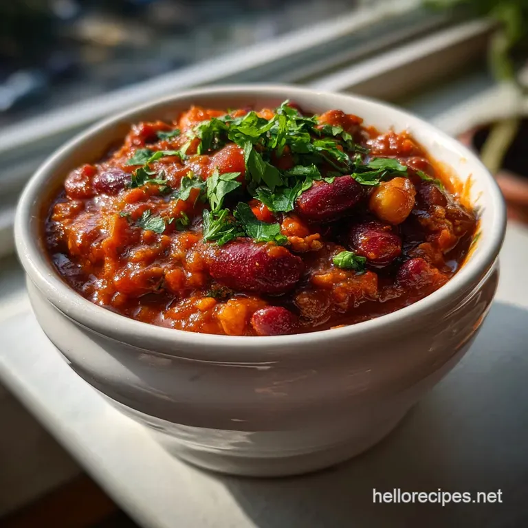 Velvety Three-Bean Crockpot Recipes Meatless
