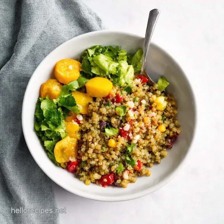 Mediterranean Quinoa Power Bowl - Lunchtime Sorted!