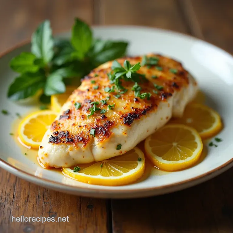 Mediterranean Sunshine Chicken Piccata