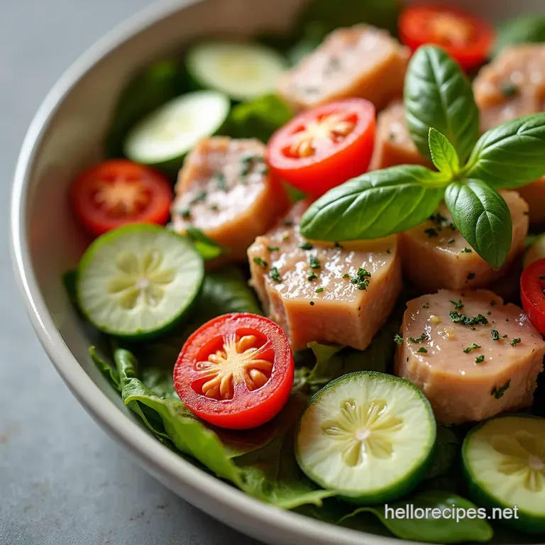 Mediterranean Tuna Salad A Taste of the Sun