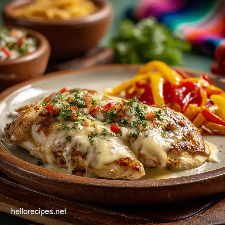 Mexican Chicken Cheese Sauce