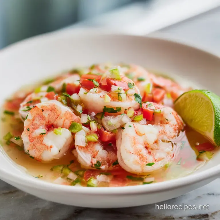 Mexican Shrimp Cocktail: Refreshing and Zesty