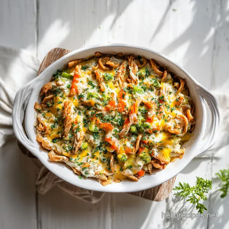 Mississippi Chicken Casserole: Zesty and Tender