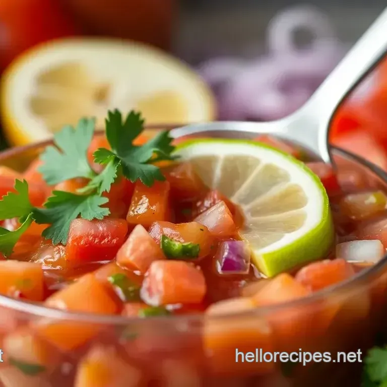 Spicy Fresh Salsa from Hell: 15-Minute Flavor Explosion
