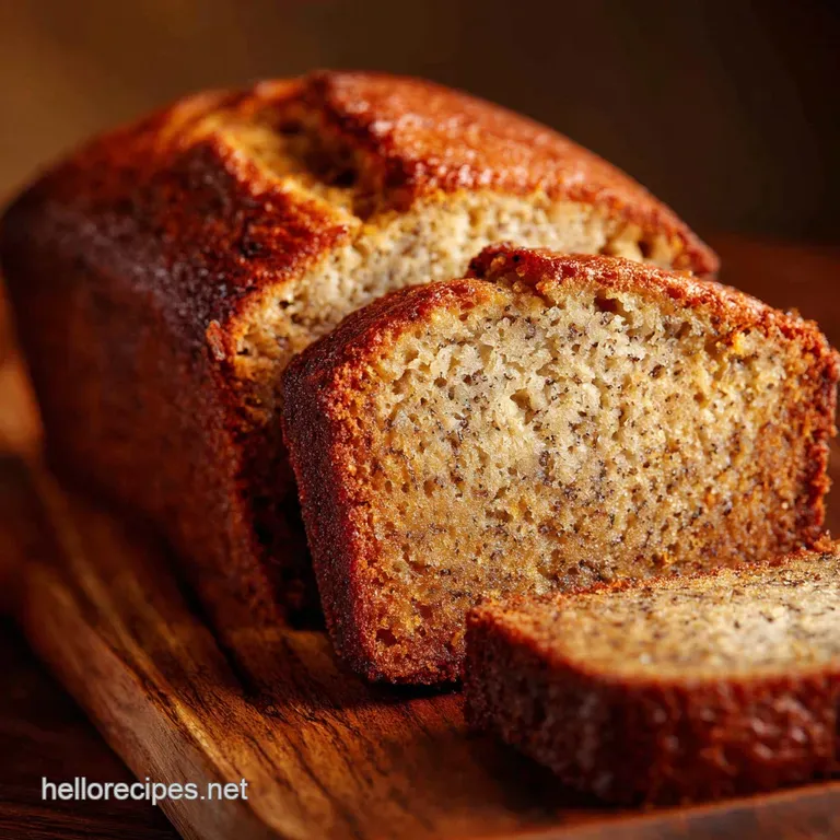 Banana Bread: the Great British Bake-Off Worthy Moist Loaf presentation