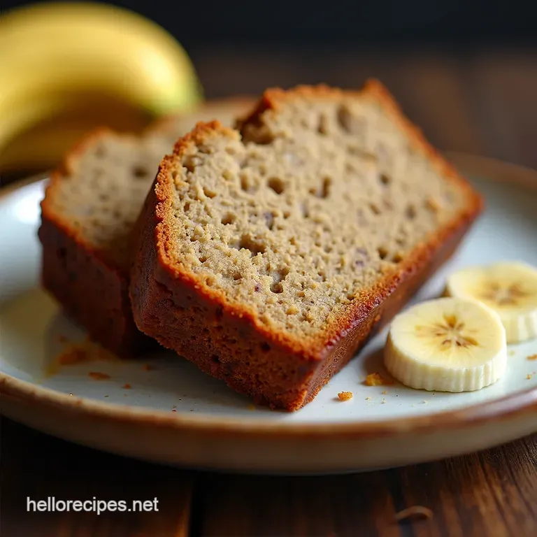 The NothingLeftBehind Seriously Moist Banana Bread