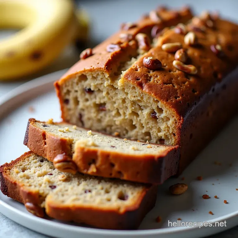 The Nannys Secret Exceptionally Moist Banana Nut Bread