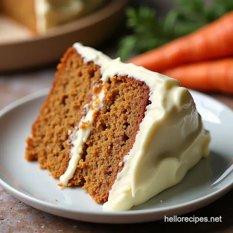 The Best Moist Carrot Cake Recipe with Tangy Frosting