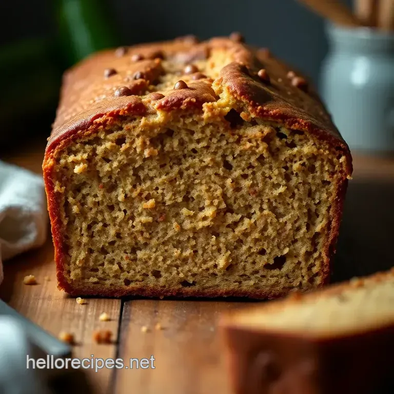 Moist &amp Delicious Zucchini Bread: A Slice of Summer Delight presentation