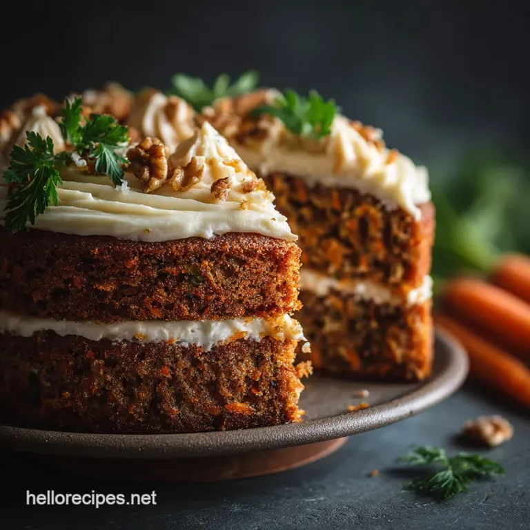Gluten Free Carrot Cake: Ultra-Moist Bake