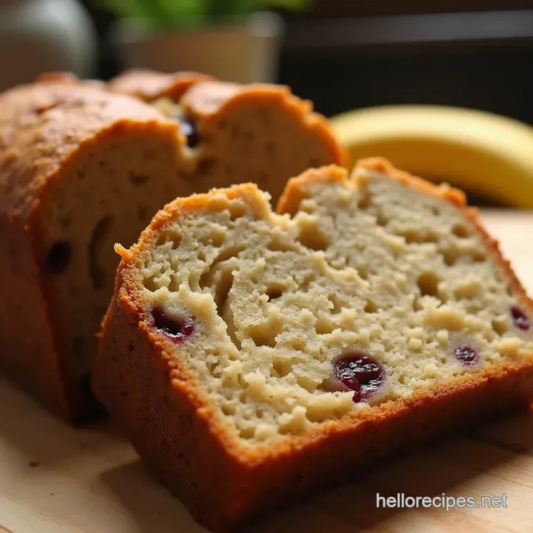 The No Added Sugar Banana Loaf Moist Mighty presentation