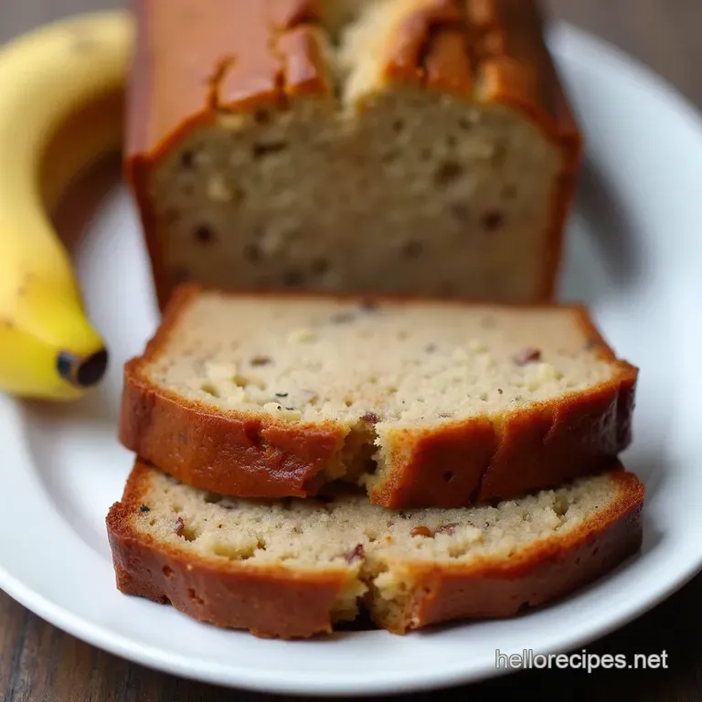 Moist Sugarfree Banana Bread Recipe Easy Comforting