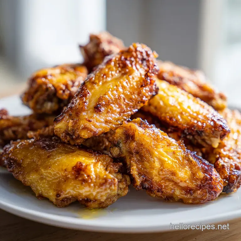 Moms Baked Chicken Wings: Crispy and Golden