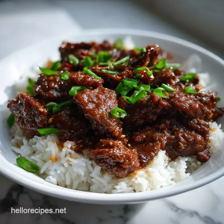 The Best Mongolian Beef Slow Cooked Recipe