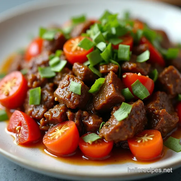 Mongolian Minced Beef Blitz StirFried Flavor Bomb