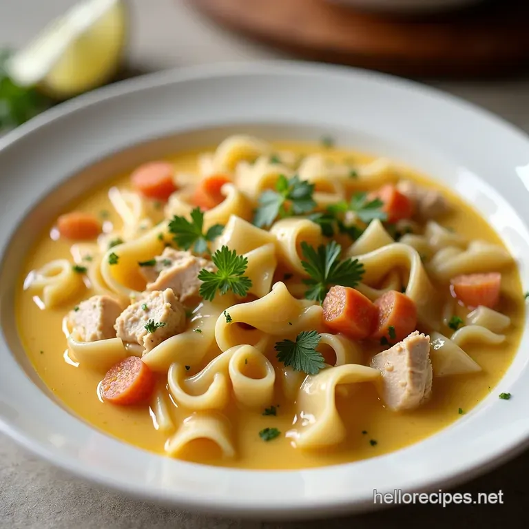 Mums Miracle Creamy Chicken Noodle Soup