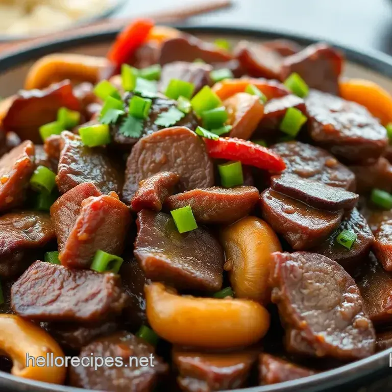 Ultimate Mushu Beef: Easy Steps for a Savory Chinese Stir-Fry!