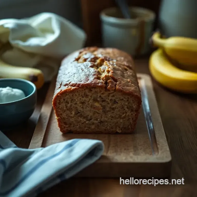My Grandmother' s Ultimate Banana Bread Recipe presentation
