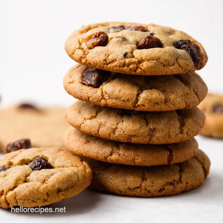 Nans Secret Chewy Oatmeal Raisin Cookies