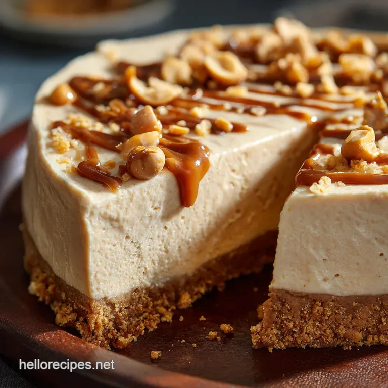 Nobake Peanut Butter Pie: Rich Creamy and the Ultimate Easy Slice presentation