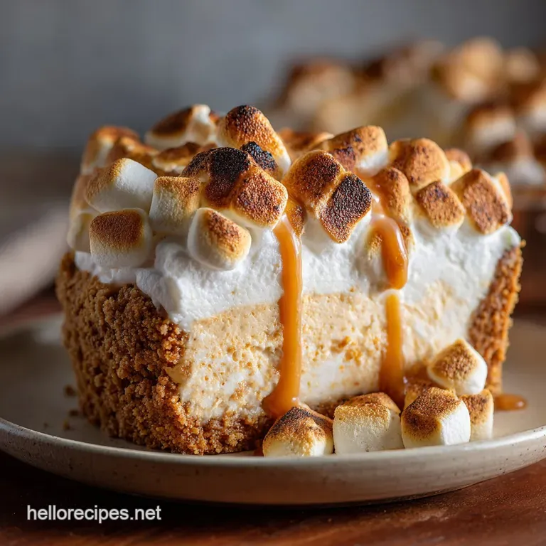 NoBake Pumpkin Marshmallow Pie The Effortless Autumn Delight