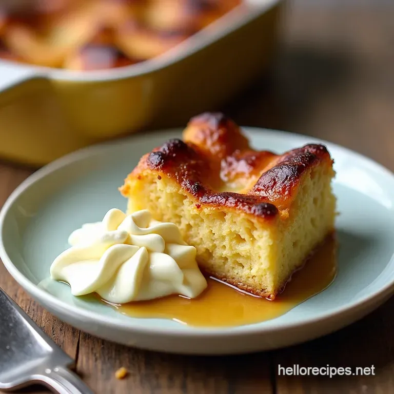 Nonnas NeverFail Bread Pudding