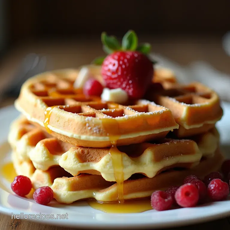 Omas Secret to Perfectly Fluffy Waffles The Classic Family Recipe