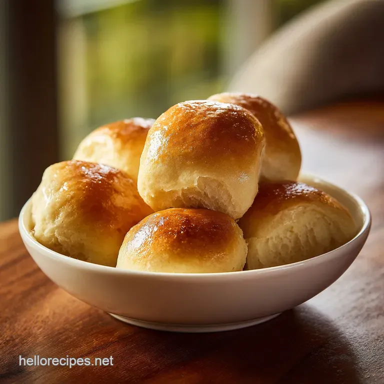 One Hour Dinner Rolls: Soft and Buttery