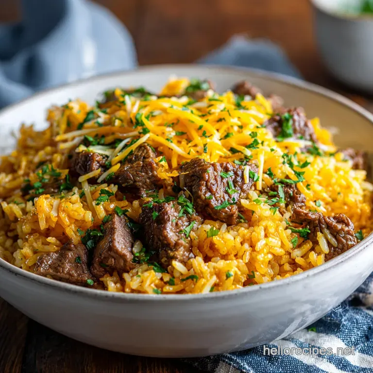 One Pot Creamy Garlic Butter Beef