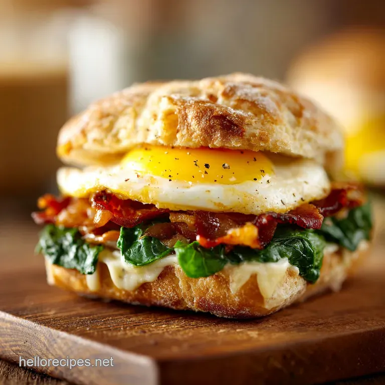 OnePan Breakfast Sandwich The Full English in Your Hand