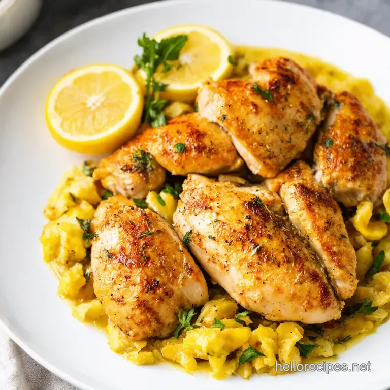OnePan Lemon Herb Roasted Chicken and Veggies Weeknight Winner