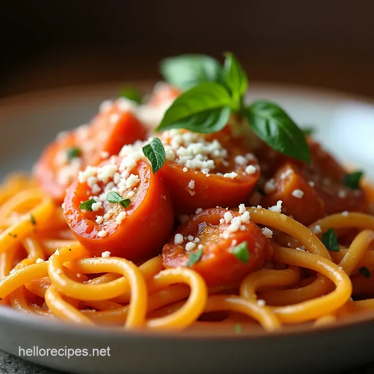OnePot Wonder Creamy Tomato Pasta Perfection