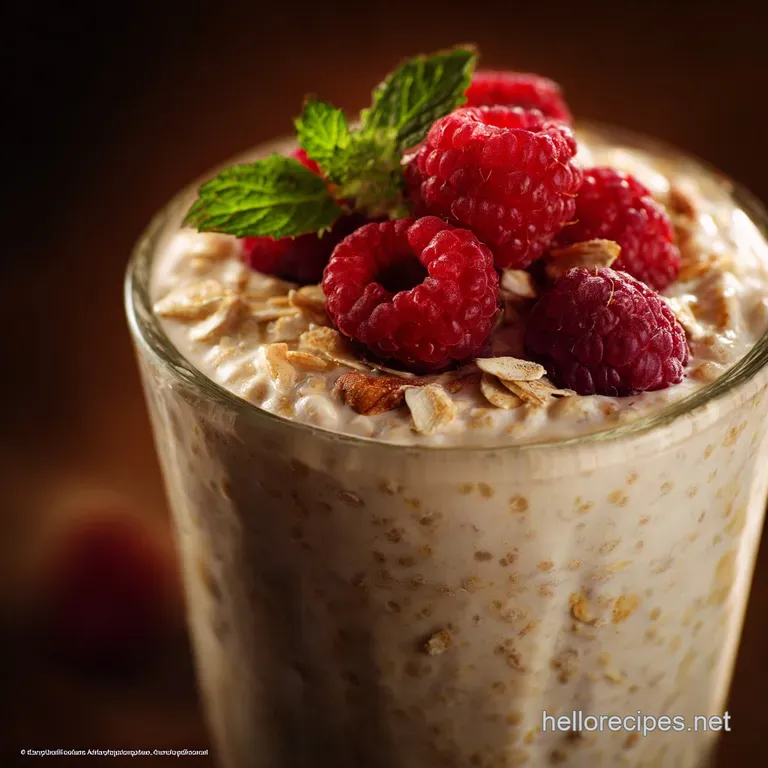 The Ultimate Overnight Oat Power Smoothie A Chefs Secret for Creaminess