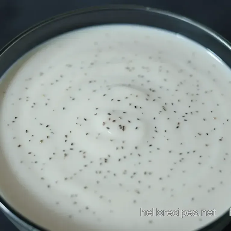 Overnight Vanilla Chia Seed Pudding