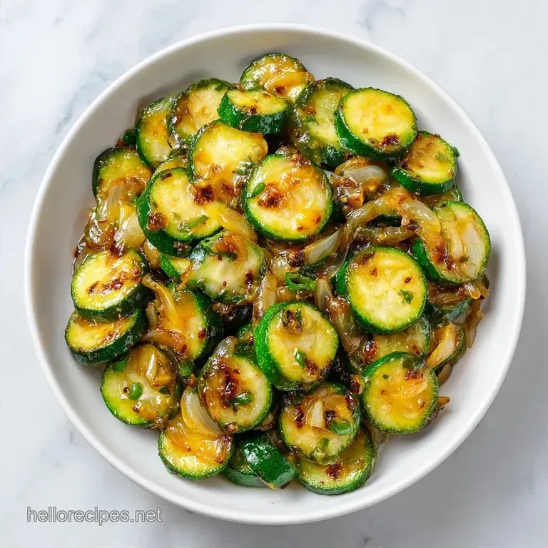 Healthy Pan Fried Zucchini: Golden and Tender
