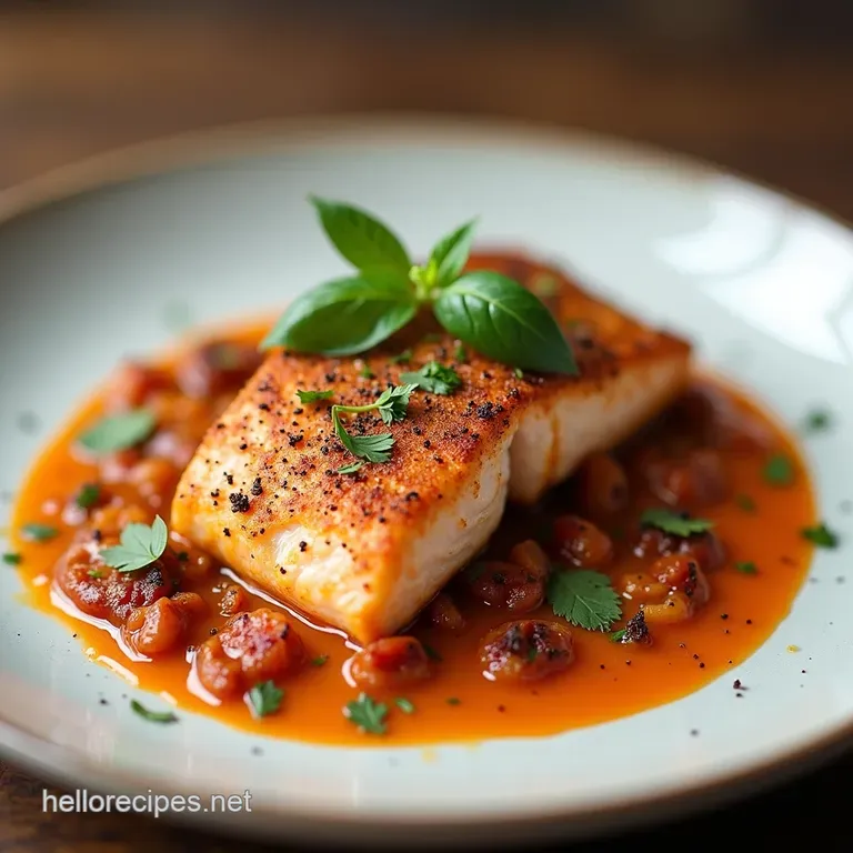 The Golden Crusted PanSeared Tuscan Salmon with Creamy SunDried Tomato Sauce