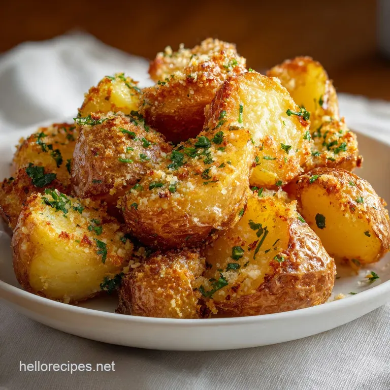 Parmesan Roasted Potatoes: Crispy and Golden
