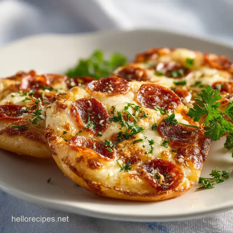 Pepperoni Pizza Balls: Golden and Gooey