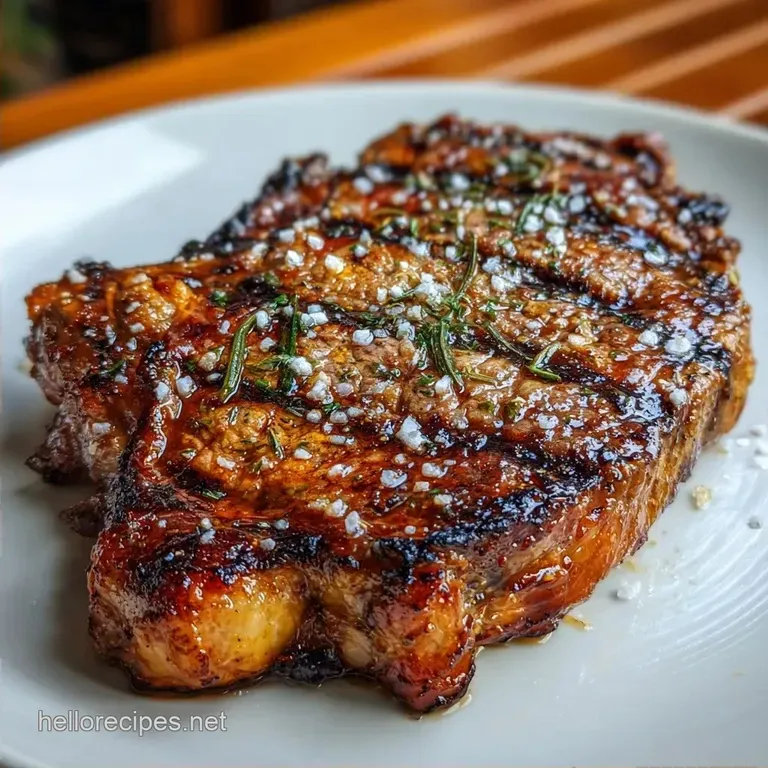 Perfect Grilled Ribeye Steak: Charred and Juicy