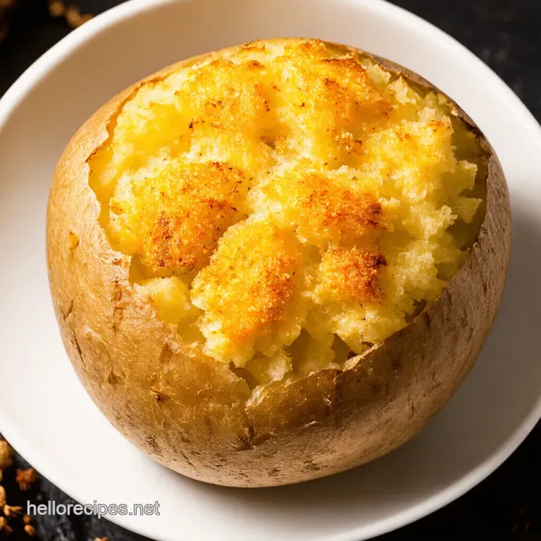 Perfectly Baked Potatoes Crispy Skin Fluffy Inside