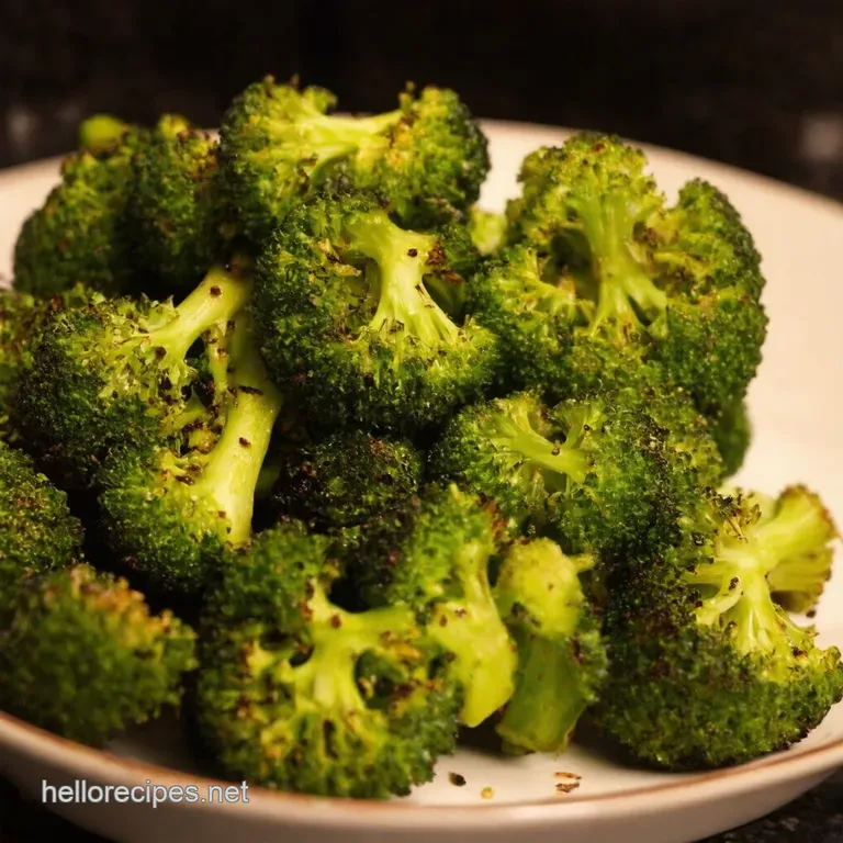 Perfectly Charred Roasted Broccoli Even the Kids Will Love It presentation