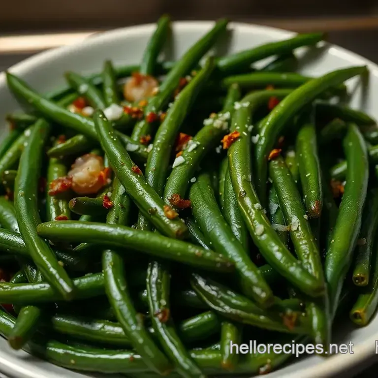 Perfectly Oven-Roasted Green Beans: A Simple Side Delight