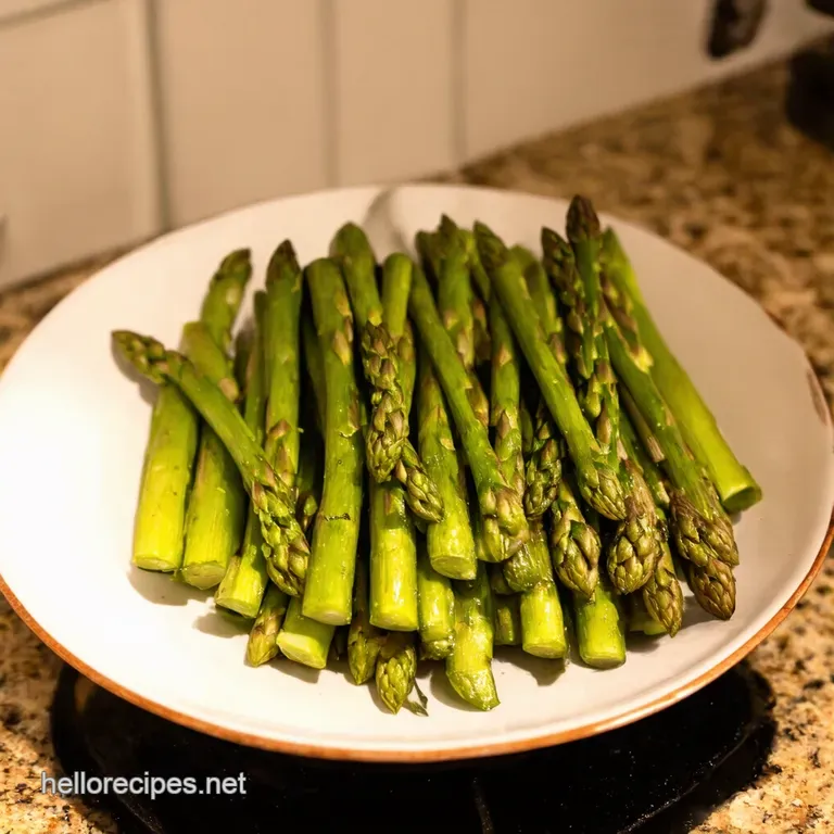 Perfectly Poached Asparagus the Easiest Way to Spring presentation