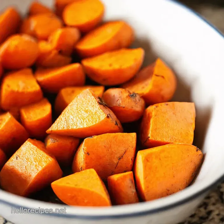 Perfectly Roasted Sweet Potatoes Every Time presentation